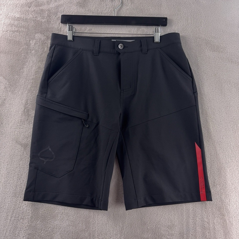 Helly Hansen Racing Deck Shorts Mens Size Medium‎ Black Sailing Performance